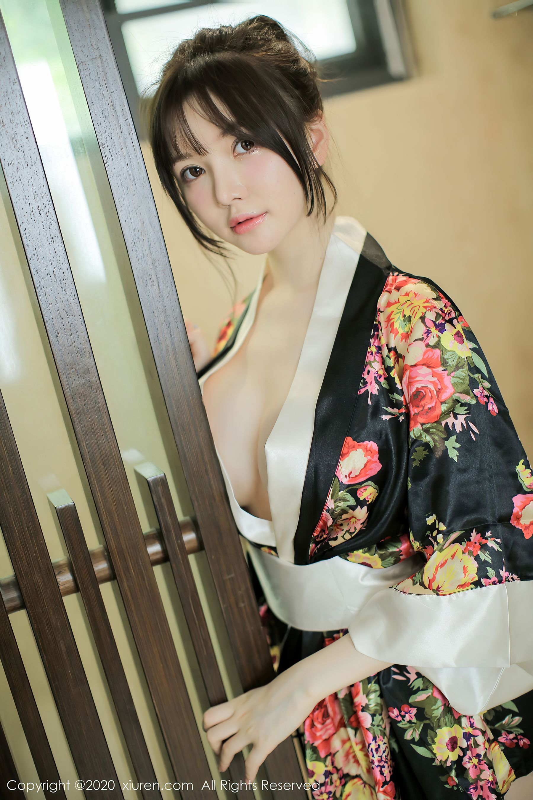 [秀人XiuRen] No.2581 糯美子Mini - 色彩艳丽的和服3